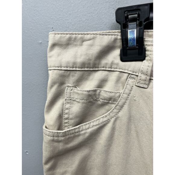 Columbia Pants Mens 36x32 Khaki Canvas Relaxed Fit Hike Camping Outdoors Casual - Picture 8 of 8